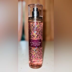 Bath & Body Works A Thousand Wishes Pink Glitter Mist